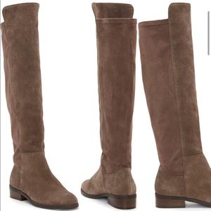 Lucky Brand Calypso over the knee suede boot.
